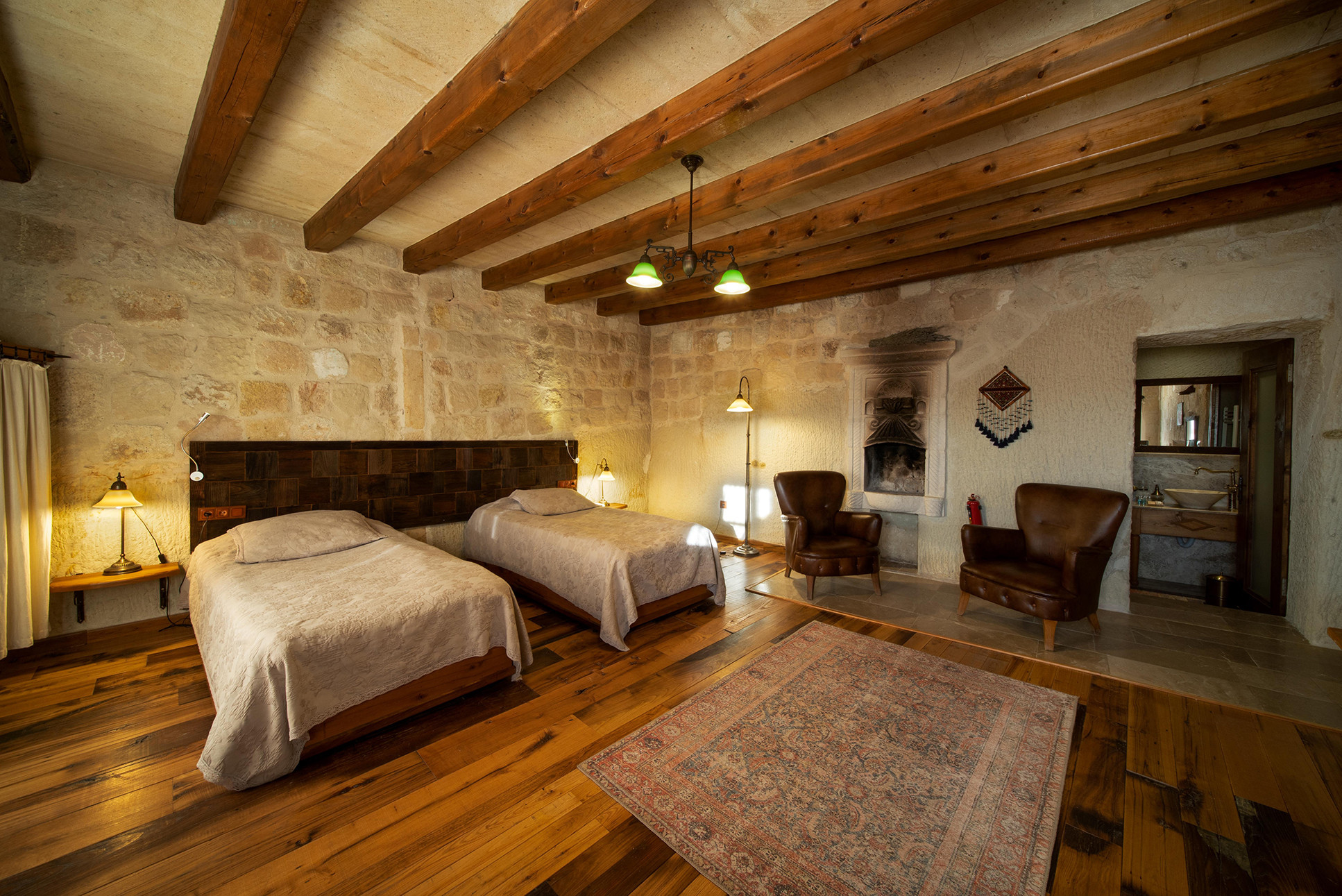 Klasik İki Ayrı Yataklı ya da çift kişilik yataklı odalar